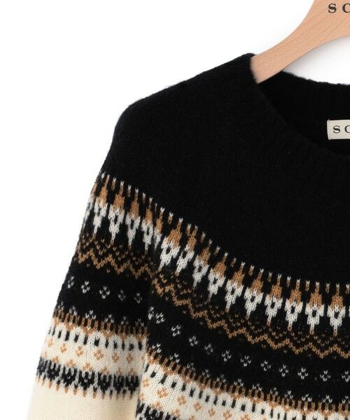 SCAPA Lサイズ / スキャパエルサイズ ニット・セーター | コズミックフェアアイルニット | 詳細5