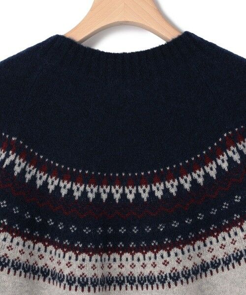 SCAPA Lサイズ / スキャパエルサイズ ニット・セーター | コズミックフェアアイルニット | 詳細8