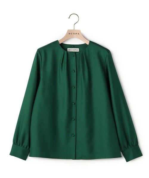 SCAPA Lサイズ / スキャパエルサイズ シャツ・ブラウス | クリアビエラブラウス | 詳細2