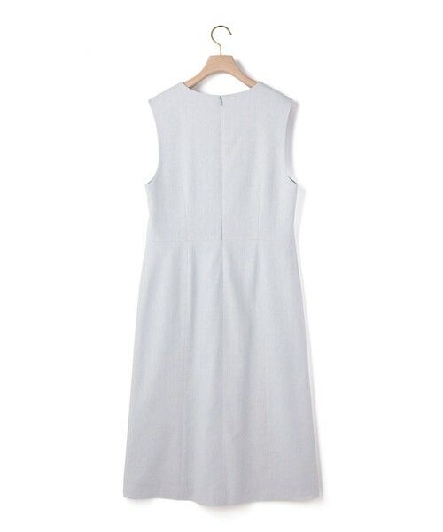 SCAPA Lサイズ / スキャパエルサイズ ドレス | リノコットンヘリンボンワンピース | 詳細2
