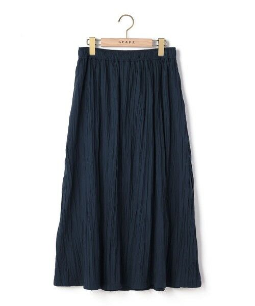 SCAPA Lサイズ / スキャパエルサイズ ミニ・ひざ丈スカート | リンクルローンスカート | 詳細3