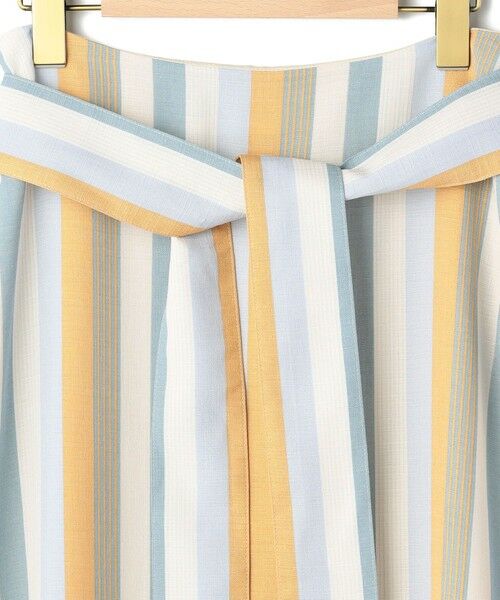 SCAPA Lサイズ / スキャパエルサイズ ミニ・ひざ丈スカート | スタイリッシュストライプスカート | 詳細4