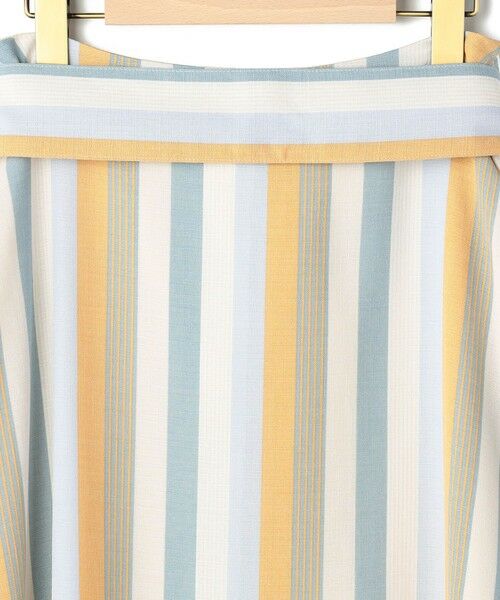 SCAPA Lサイズ / スキャパエルサイズ ミニ・ひざ丈スカート | スタイリッシュストライプスカート | 詳細5