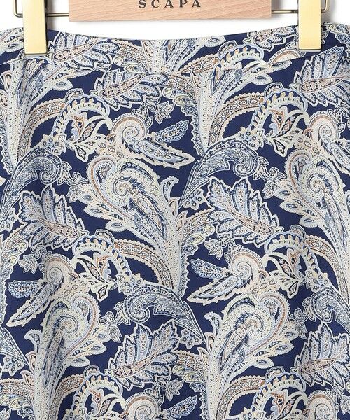 SCAPA Lサイズ / スキャパエルサイズ ミニ・ひざ丈スカート | ボヘミアンペーズリースカート | 詳細2