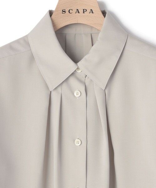 SCAPA Lサイズ / スキャパエルサイズ シャツ・ブラウス | スパンローンブラウス | 詳細3