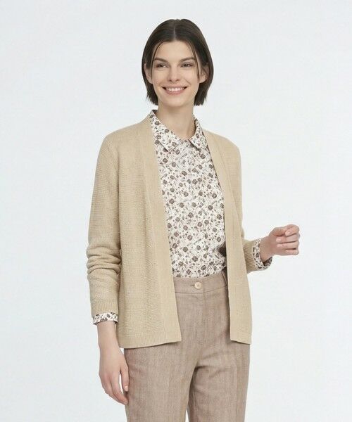 SCAPA Lサイズ / スキャパエルサイズ ニット・セーター | ノーブルリノハオリニット（ベージュ）