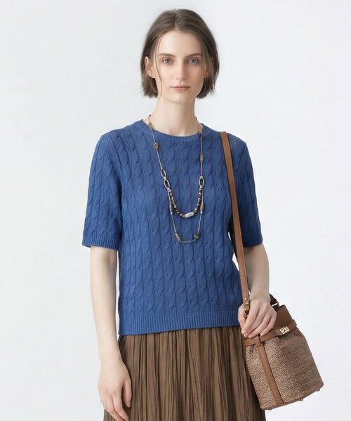 SCAPA Lサイズ / スキャパエルサイズ ニット・セーター | ノーブルリノプルオーバーニット | 詳細7