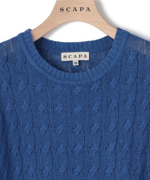 SCAPA Lサイズ / スキャパエルサイズ ニット・セーター | ノーブルリノプルオーバーニット | 詳細3