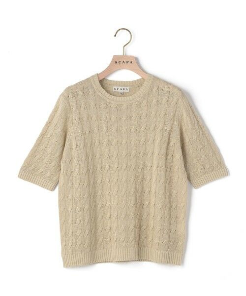 SCAPA Lサイズ / スキャパエルサイズ ニット・セーター | ノーブルリノプルオーバーニット | 詳細10