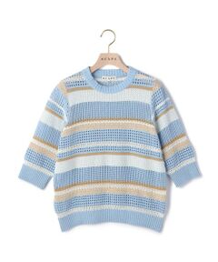 SCAPA Lサイズ / スキャパエルサイズ ニット・セーター | メッシュボーダーニット