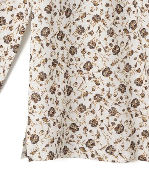 SCAPA Lサイズ / スキャパエルサイズ カットソー | フラワージャージ衿付きカットソー | 詳細11