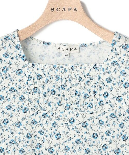 SCAPA Lサイズ / スキャパエルサイズ カットソー | フラワージャージカットソー | 詳細2