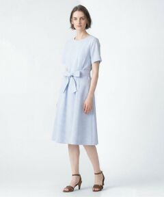 SCAPA Lサイズ / スキャパエルサイズ ドレス | サッカーストライプワンピース