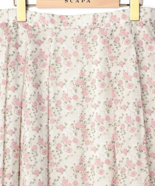 SCAPA Lサイズ / スキャパエルサイズ ミニ・ひざ丈スカート | Liberty Print ギルドフラワースカート | 詳細8