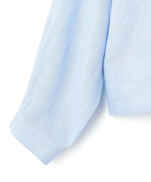 SCAPA Lサイズ / スキャパエルサイズ シャツ・ブラウス | リノシャンブレースタンドカラーブラウス | 詳細7