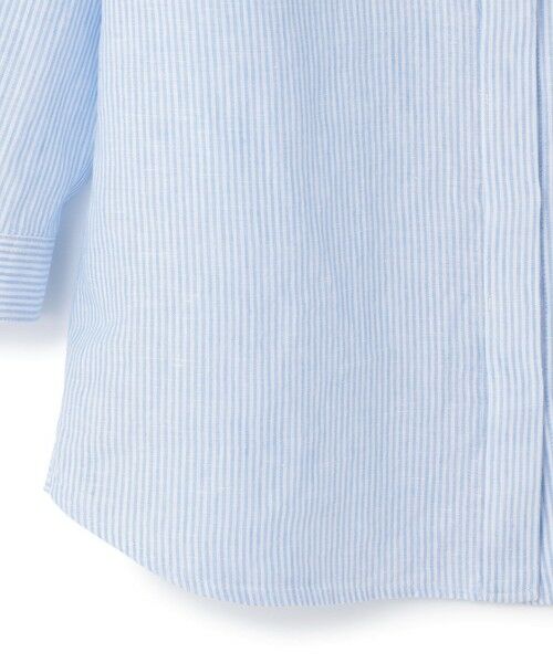 SCAPA Lサイズ / スキャパエルサイズ シャツ・ブラウス | リノストライプスタンドカラーブラウス | 詳細9