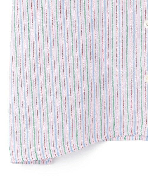 SCAPA Lサイズ / スキャパエルサイズ シャツ・ブラウス | リノストライプフリルカラーブラウス | 詳細15