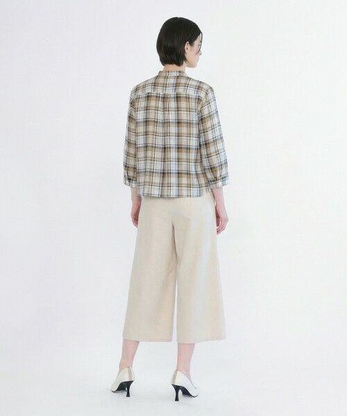 SCAPA Lサイズ / スキャパエルサイズ シャツ・ブラウス | リノマドラススタンドカラーブラウス | 詳細2