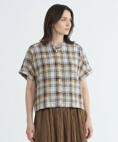 SCAPA Lサイズ / スキャパエルサイズ シャツ・ブラウス | リノマドラスフリルカラーブラウス