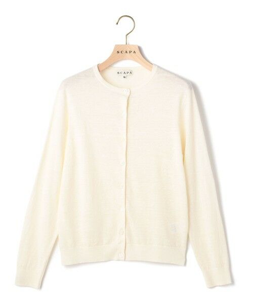 SCAPA Lサイズ / スキャパエルサイズ ニット・セーター | ハイゲージリノニットカーディガン | 詳細13