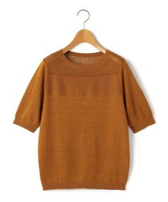 SCAPA Lサイズ / スキャパエルサイズ ニット・セーター | ハイゲージリノ半袖ニット