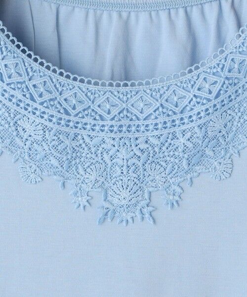 SCAPA Lサイズ / スキャパエルサイズ カットソー | エンブロジャージパフスリーフカットソー | 詳細1