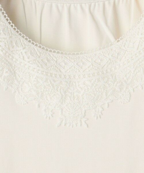 SCAPA Lサイズ / スキャパエルサイズ カットソー | エンブロジャージパフスリーフカットソー | 詳細7