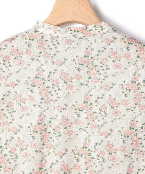 SCAPA Lサイズ / スキャパエルサイズ カットソー | Liberty Print ギルドジャージ衿付きカットソー | 詳細9