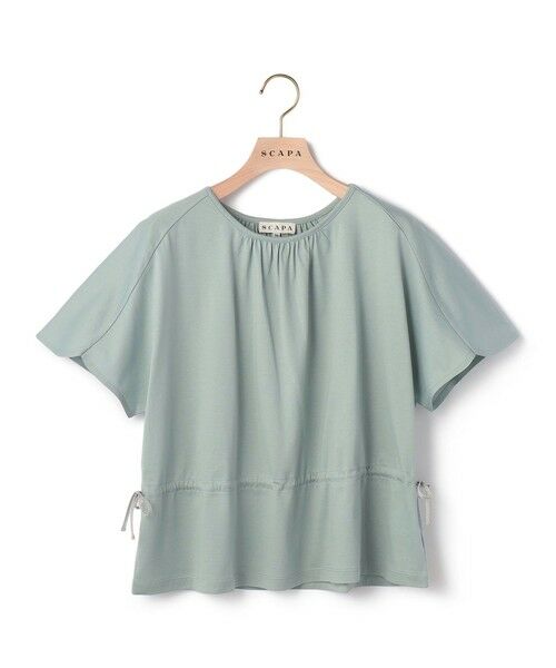SCAPA Lサイズ / スキャパエルサイズ カットソー | ソフトシルケットブラウジングカットソー | 詳細6