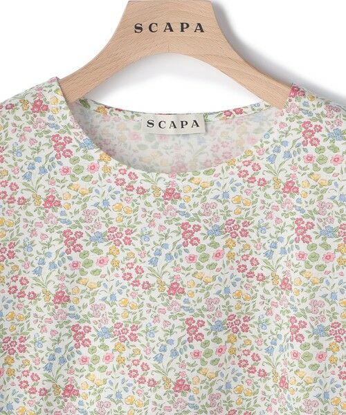 SCAPA Lサイズ / スキャパエルサイズ カットソー | 【ＷＥＢ先行販売】 Liberty Printシャインカットソー | 詳細2