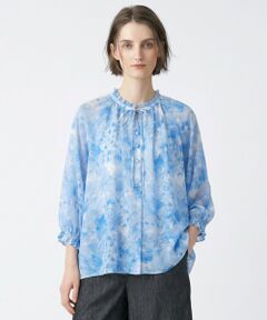 SCAPA Lサイズ / スキャパエルサイズ シャツ・ブラウス | フラワーヨウリュウブラウス