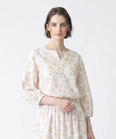 SCAPA Lサイズ / スキャパエルサイズ シャツ・ブラウス | コットンエンブロイダリーブラウス