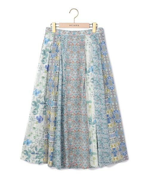 SCAPA Lサイズ / スキャパエルサイズ ミニ・ひざ丈スカート | Liberty Printパッチワーク２スカート | 詳細3
