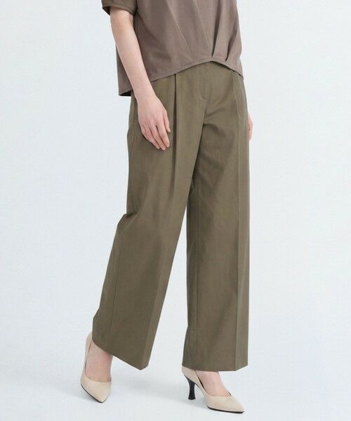 SCAPA Lサイズ / スキャパエルサイズ その他パンツ | コットンストレッチパンツ（グリーン）
