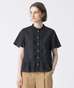 SCAPA Lサイズ / スキャパエルサイズ シャツ・ブラウス | コットンローンスモッキングブラウス