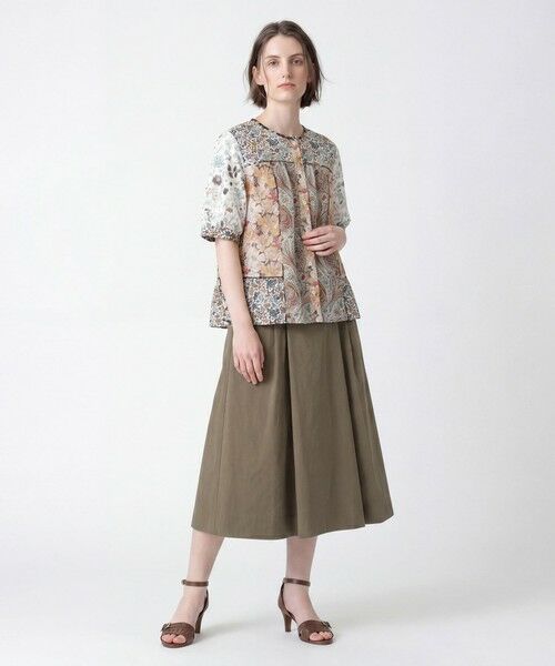 SCAPA Lサイズ / スキャパエルサイズ シャツ・ブラウス | Liberty Printパッチワークブラウス | 詳細2