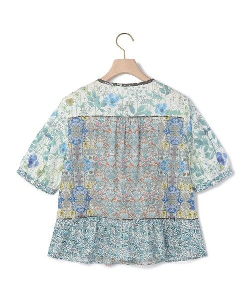 SCAPA Lサイズ / スキャパエルサイズ シャツ・ブラウス | Liberty Printパッチワーク２ブラウス | 詳細4