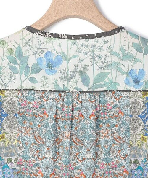 SCAPA Lサイズ / スキャパエルサイズ シャツ・ブラウス | Liberty Printパッチワーク２ブラウス | 詳細6