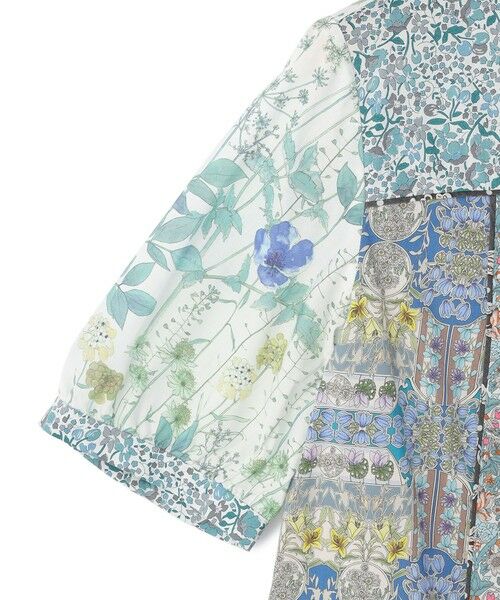SCAPA Lサイズ / スキャパエルサイズ シャツ・ブラウス | Liberty Printパッチワーク２ブラウス | 詳細7