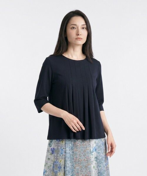 SCAPA Lサイズ / スキャパエルサイズ カットソー | スムースレイタックカットソー（ネイビー）