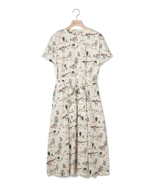 SCAPA Lサイズ / スキャパエルサイズ ドレス | Liberty Printポロチームワンピース | 詳細1