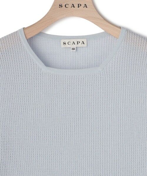 SCAPA Lサイズ / スキャパエルサイズ ニット・セーター | トラベルコットンニットプルオーバー | 詳細4