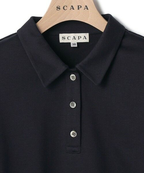 SCAPA Lサイズ / スキャパエルサイズ カットソー | コンパクトジャージ衿付きカットソー | 詳細4