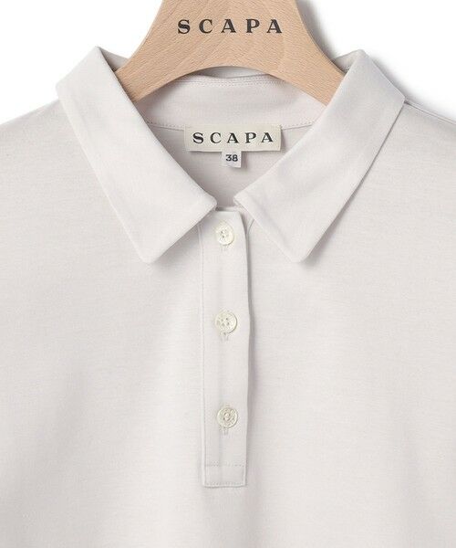 SCAPA Lサイズ / スキャパエルサイズ カットソー | コンパクトジャージ衿付きカットソー | 詳細7