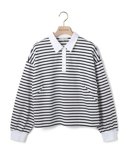SCAPA Lサイズ / スキャパエルサイズ カットソー | コンパクトジャージ衿付きカットソー | 詳細13