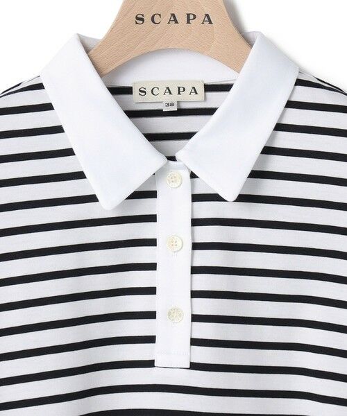 SCAPA Lサイズ / スキャパエルサイズ カットソー | コンパクトジャージ衿付きカットソー | 詳細14