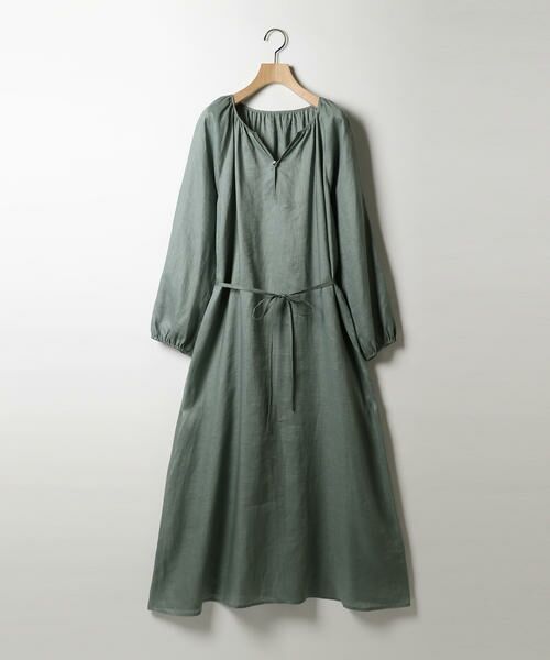 セール ウォッシュリネンワンピース ドレス Scapa スキャパ ファッション通販 タカシマヤファッションスクエア