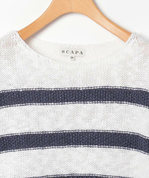SCAPA / スキャパ ニット・セーター | クルーズニット長袖 | 詳細1