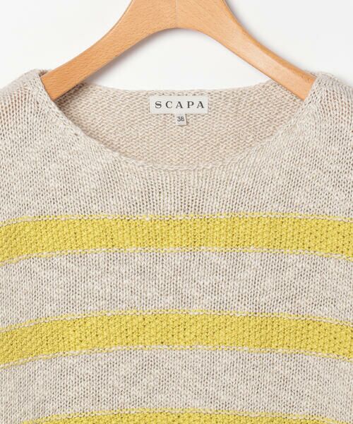 SCAPA / スキャパ ニット・セーター | クルーズニット長袖 | 詳細7