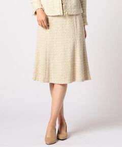 SCAPA / スキャパ ミニ・ひざ丈スカート | ストレッチミックススカート